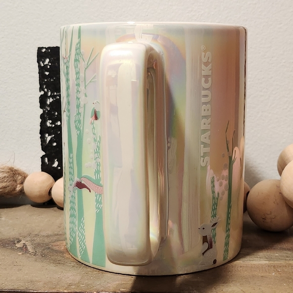 HP🎉 . Starbucks Holiday Iridescent 2020 Deer Coffee Cup/Mug - Picture 4 of 16